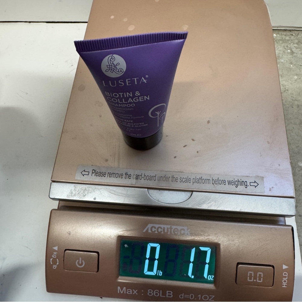 Luseta Turn Up The Volume Biotin Shampoo Conditioner Travel Size - Picture 3 of 4